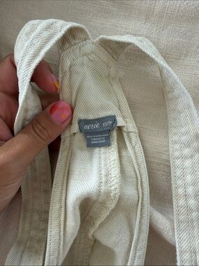 aerie Cream Women's Overalls- Neutral